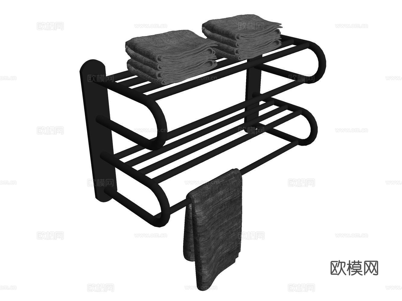 衣架su模型