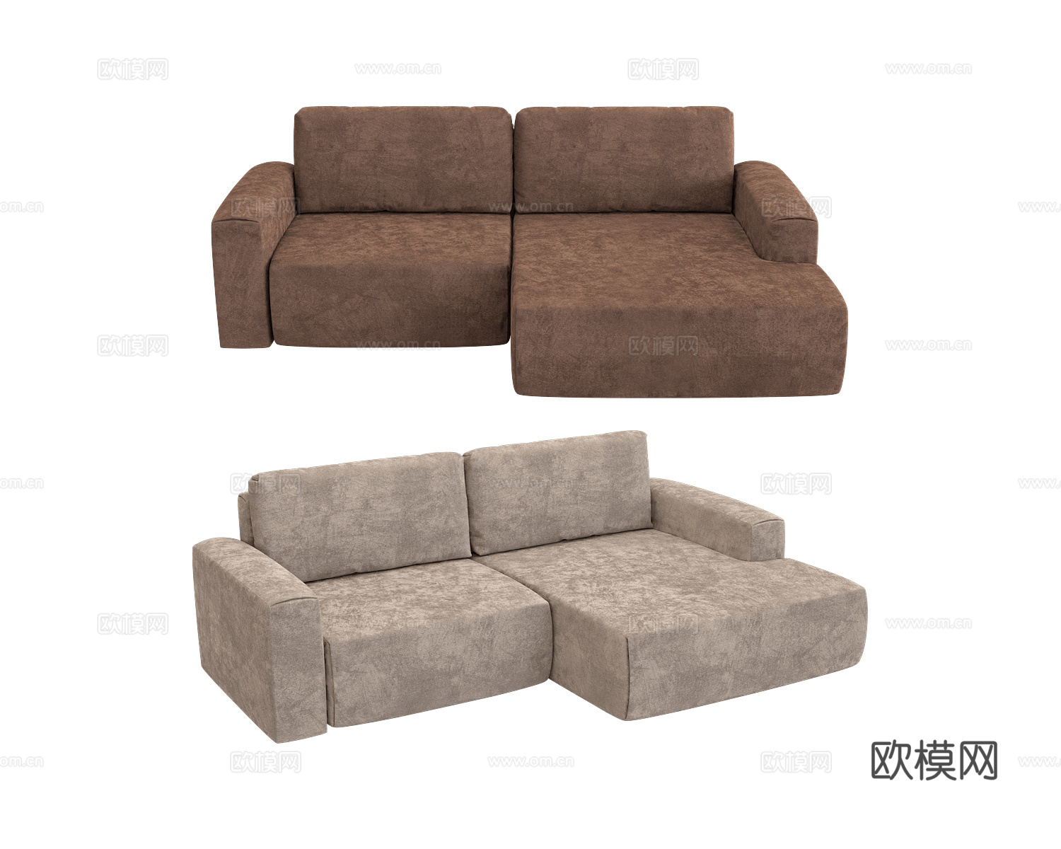 KULT 双人沙发3d模型下载