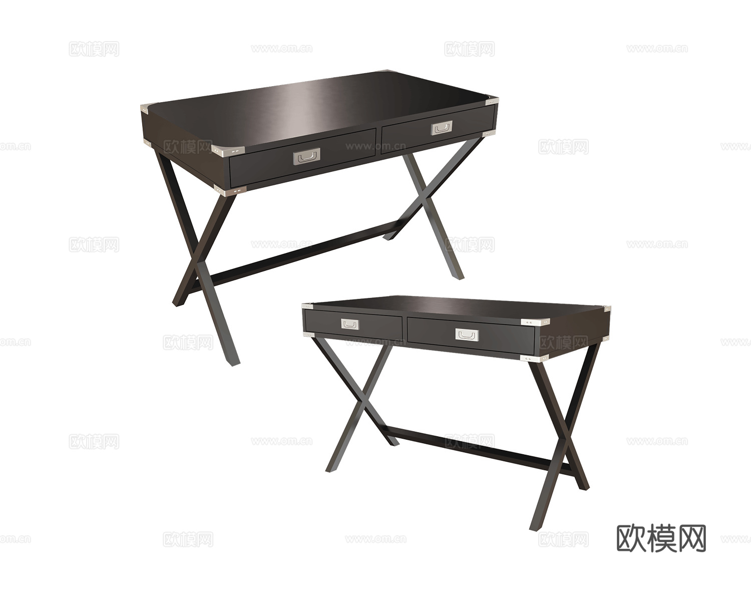 ZZOK 书桌3d模型下载