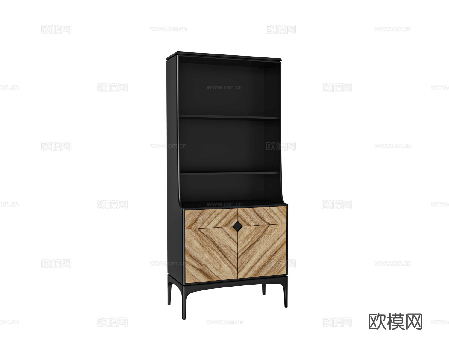 Unika 餐边柜 碗柜3d模型下载