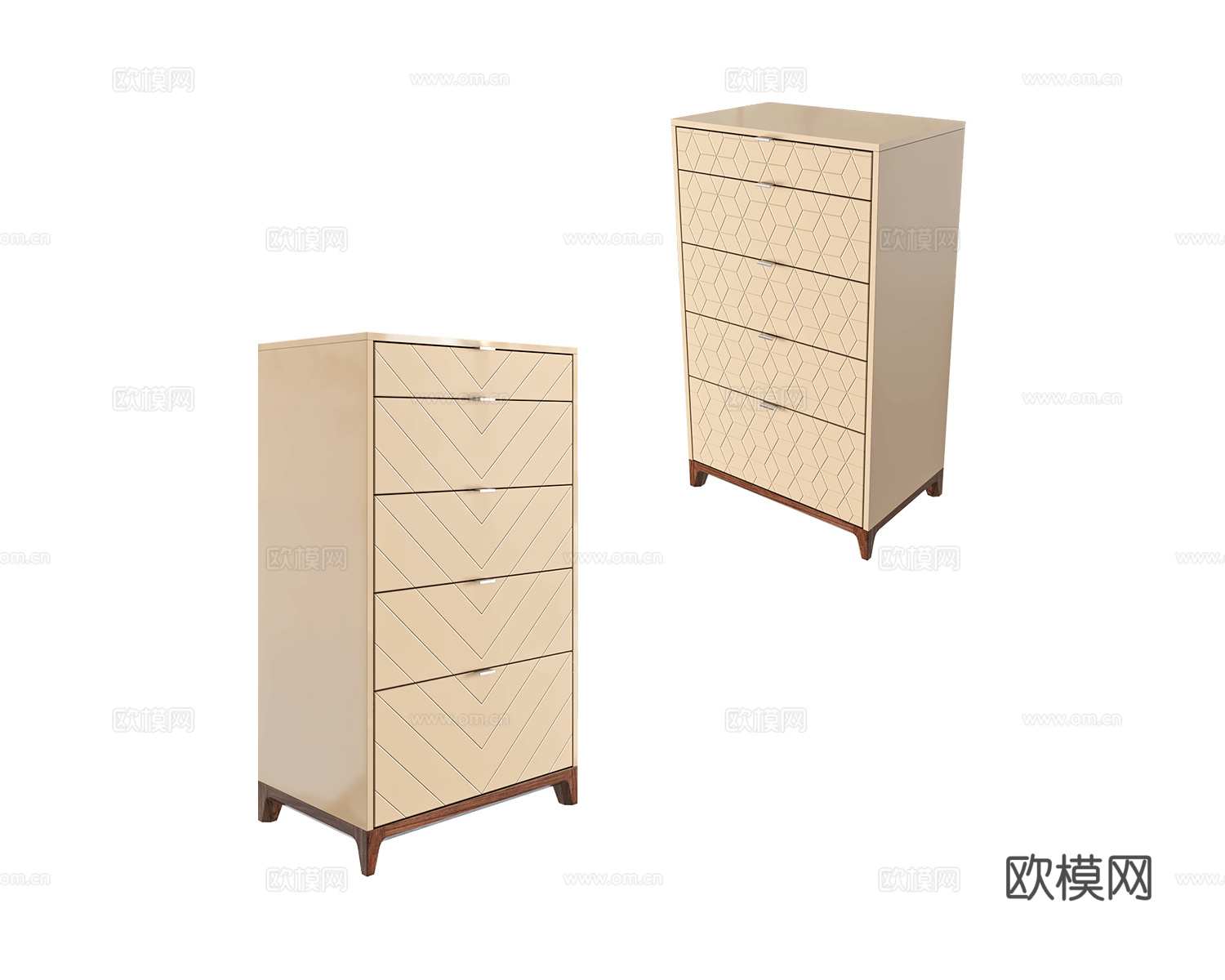 The IDEA 斗柜3d模型下载