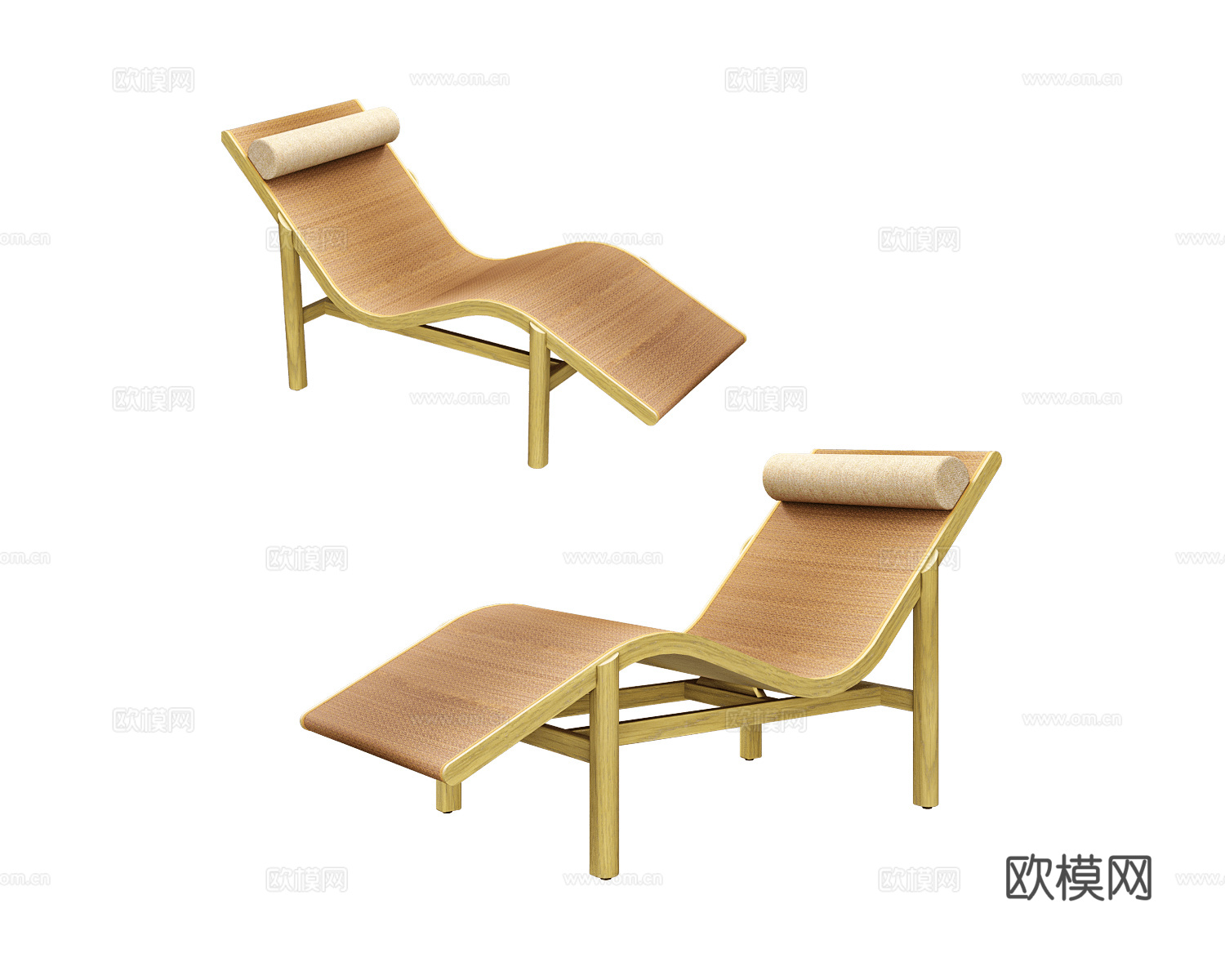 Nature 躺椅3d模型下载