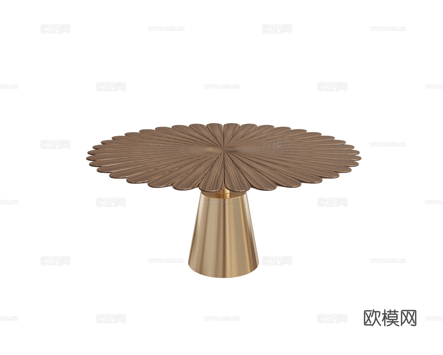 ALMA de LUCE 意式花型餐桌3d模型下载