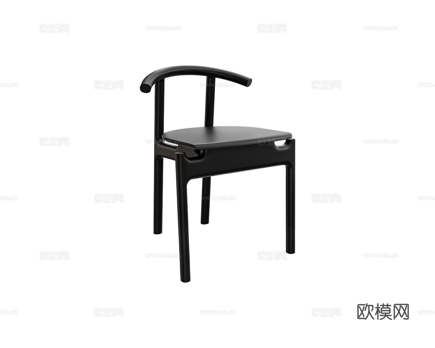 Unika 餐椅3d模型下载