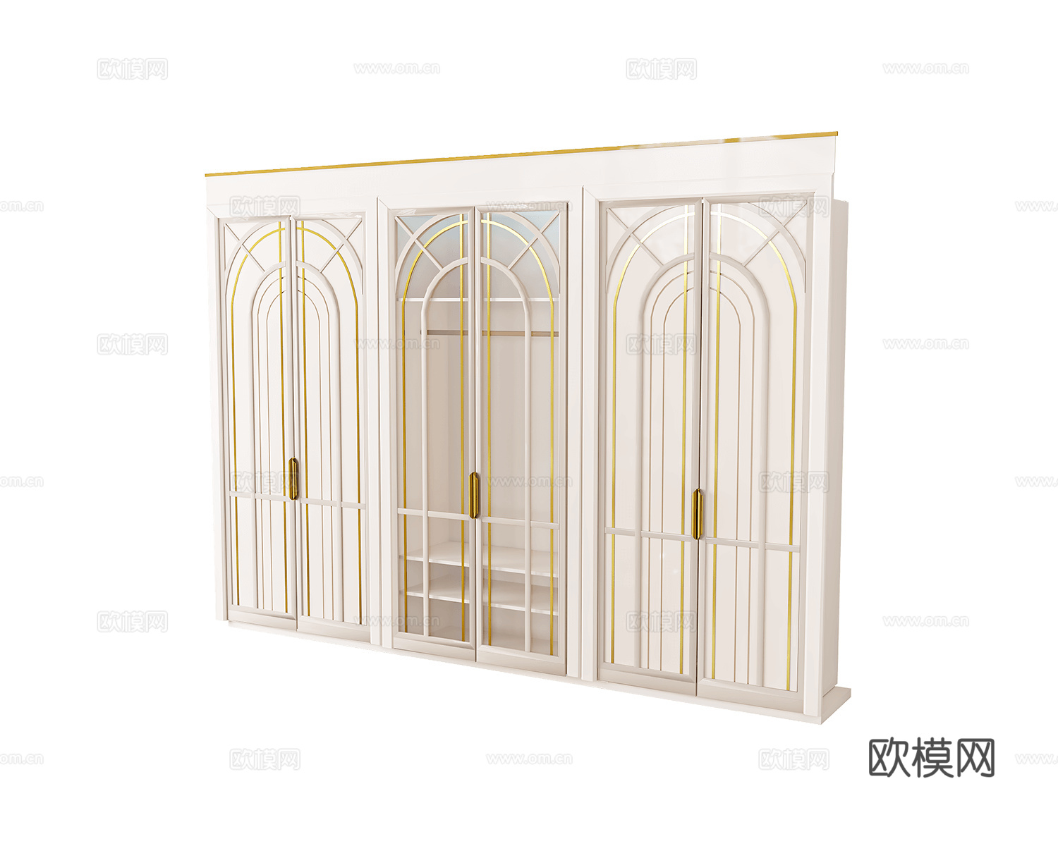 Any Home 意式衣柜3d模型下载