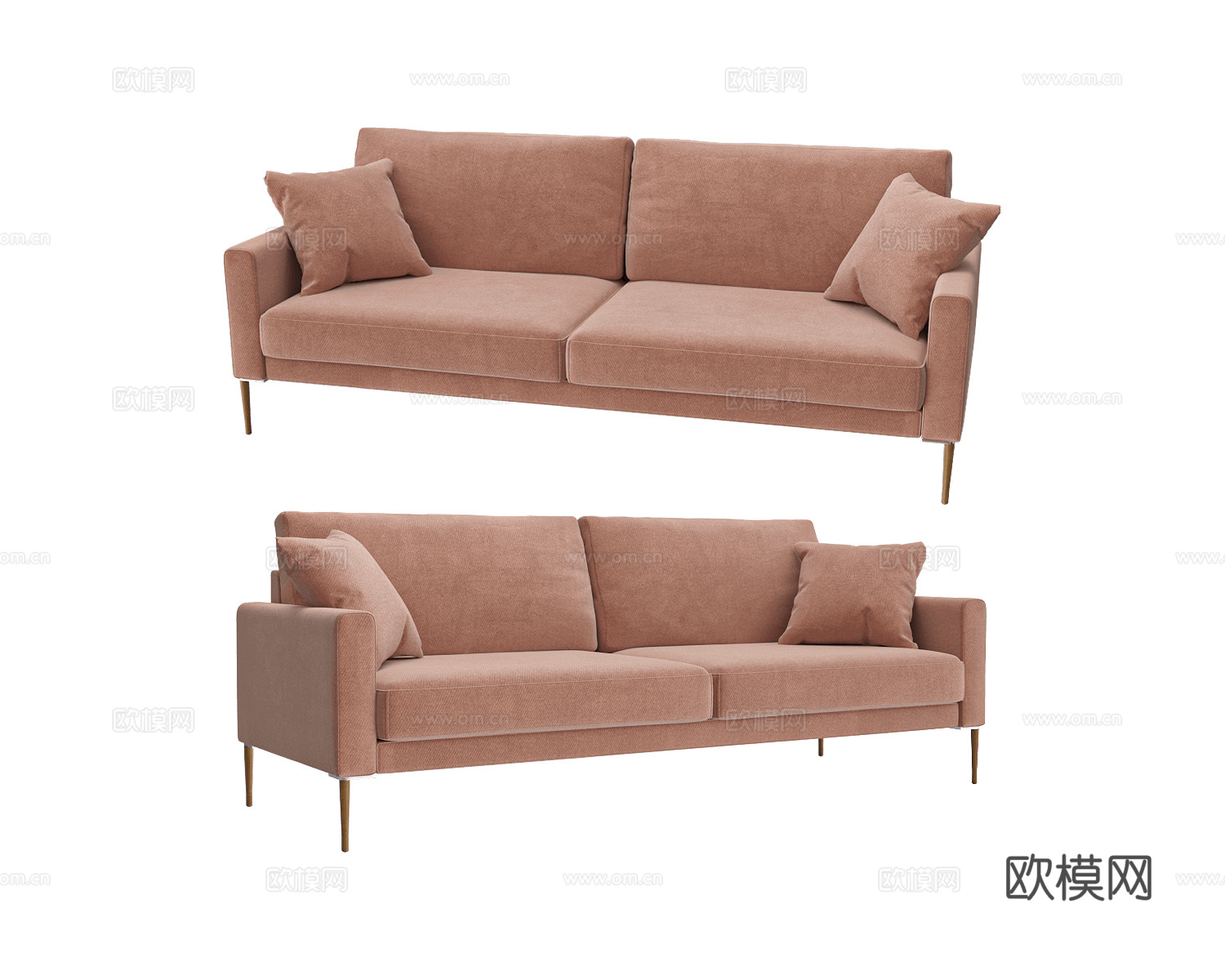 Bizzarto 双人沙发3d模型下载