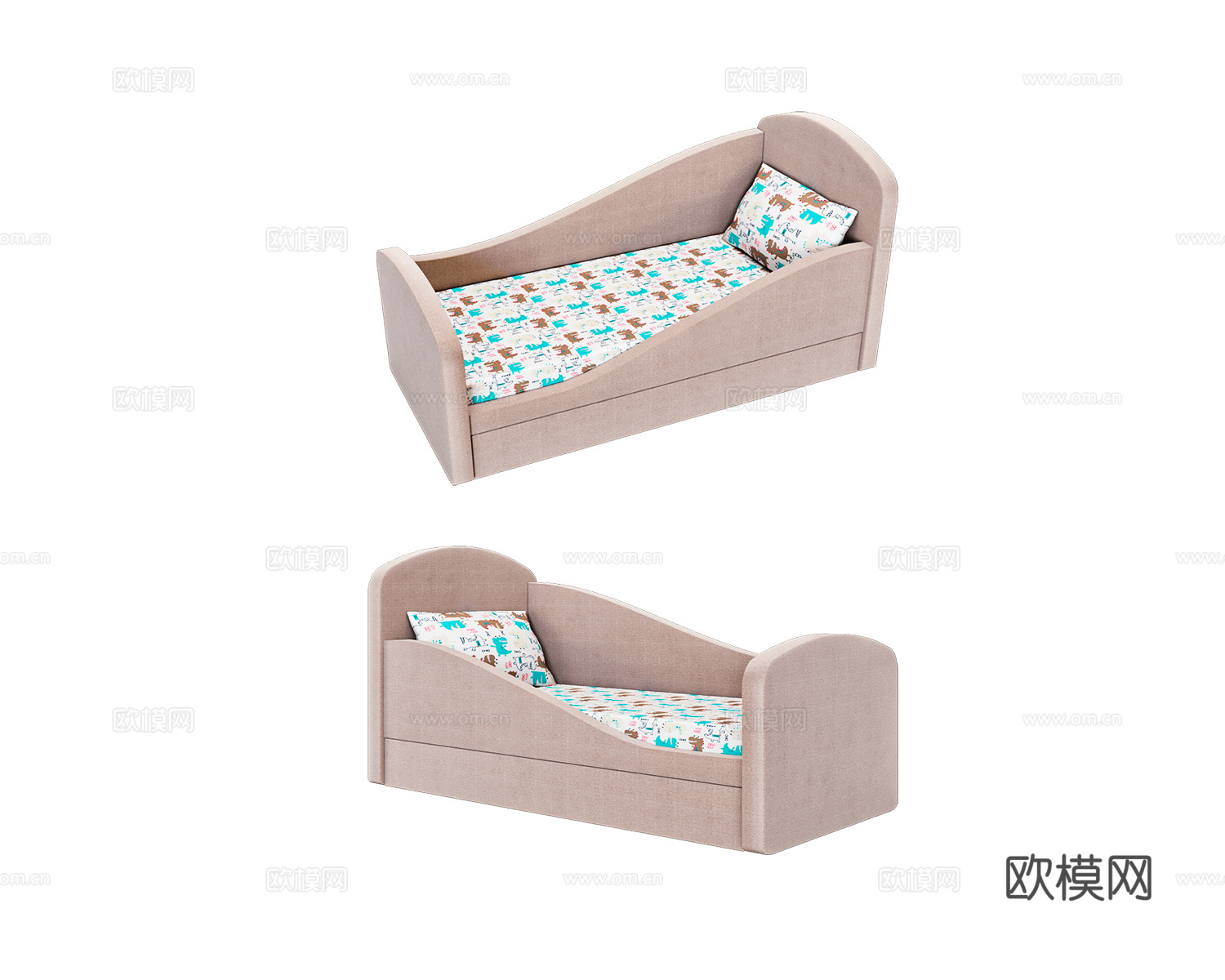 Mirlachev 婴儿床3d模型下载