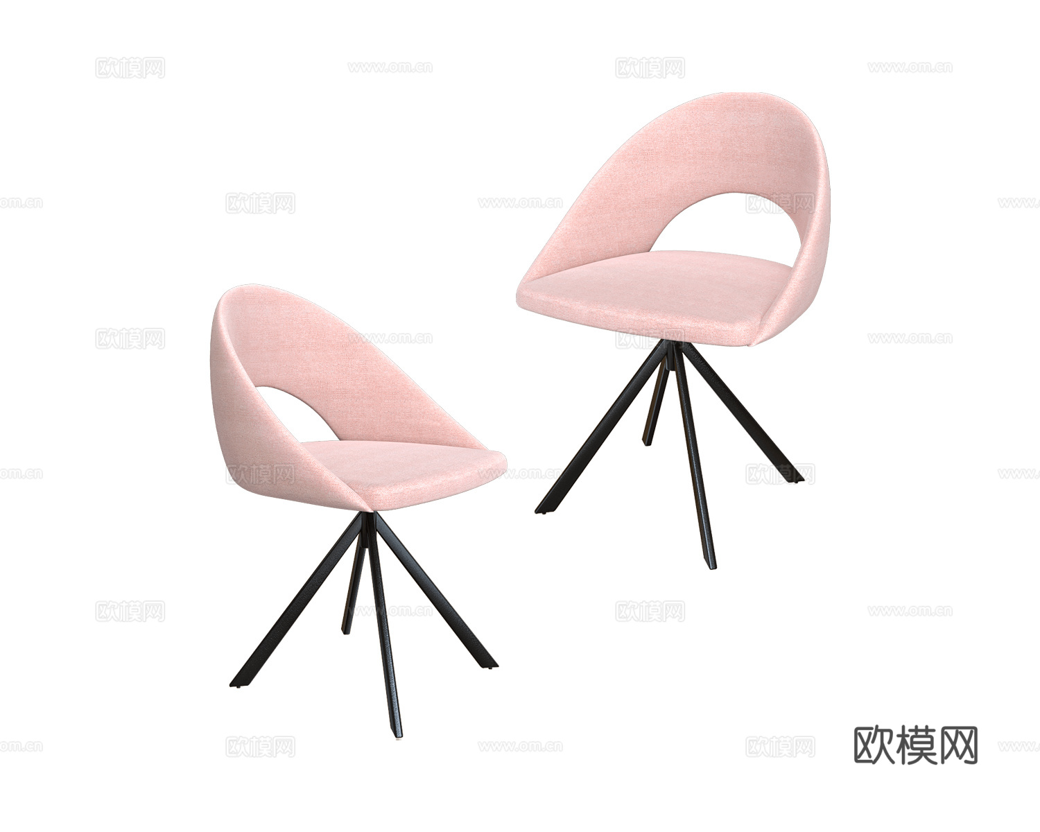 ZZOK 餐椅 椅子3d模型下载（渲染图1）