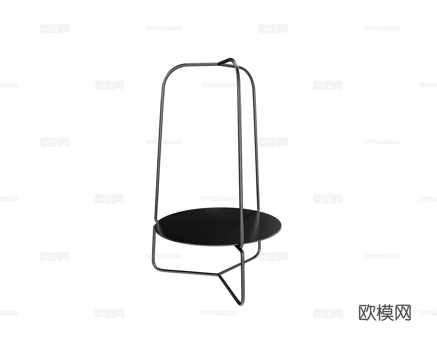 Woud 角几3d模型下载（渲染图1）