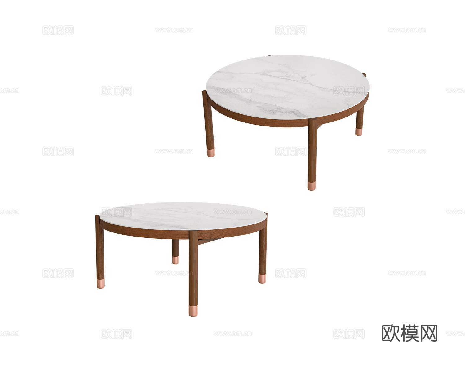 ZZOK 意式茶几3d模型下载