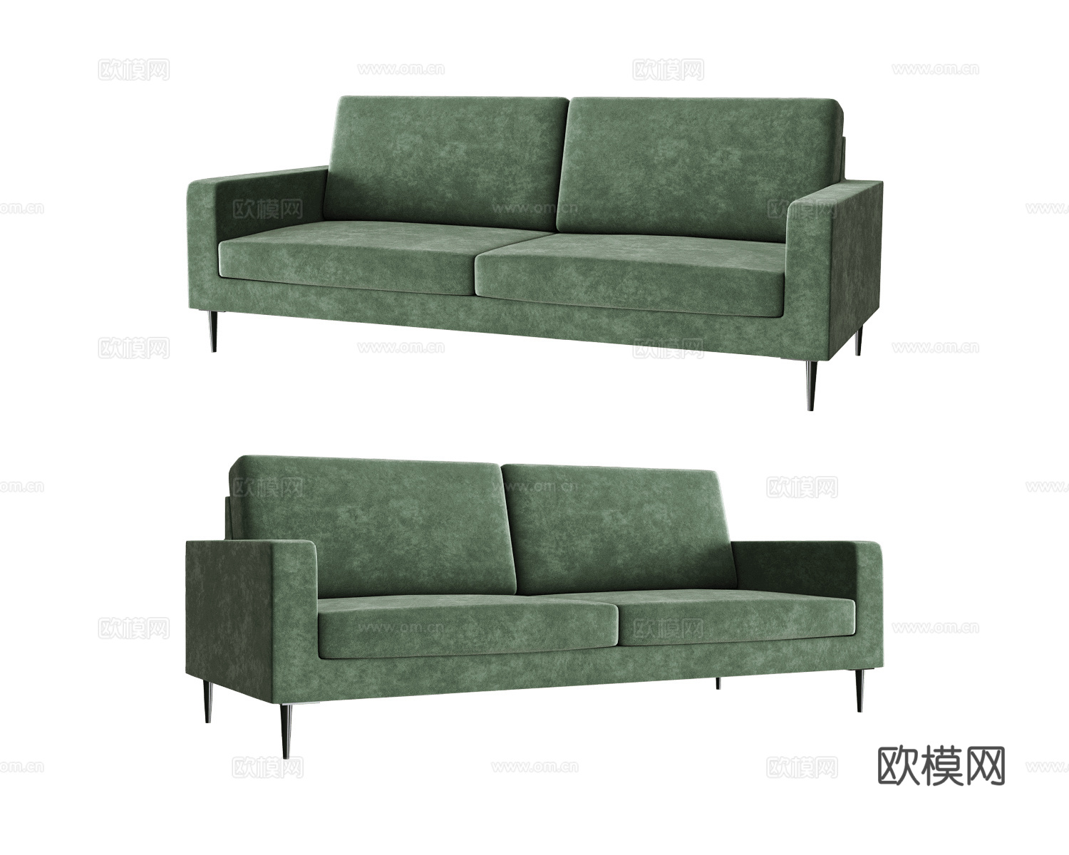 Ellian 双人沙发3d模型下载