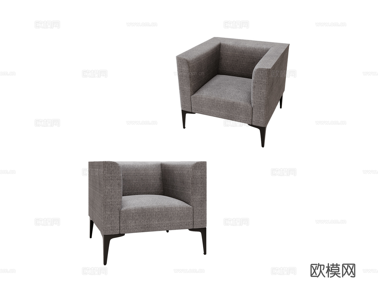 Mirlachev 单人沙发3d模型下载