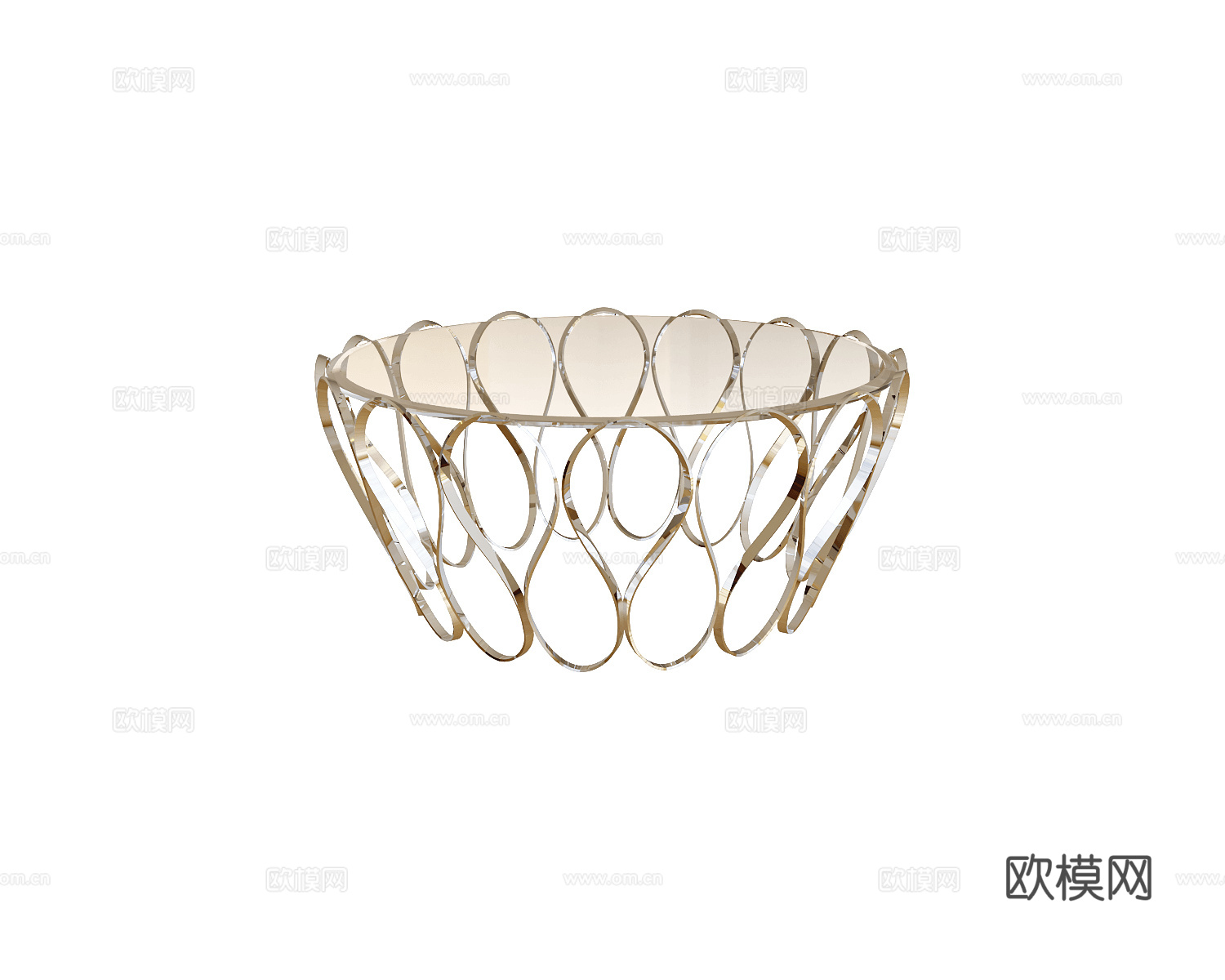 Boca do Lobo 意式茶几3d模型下载