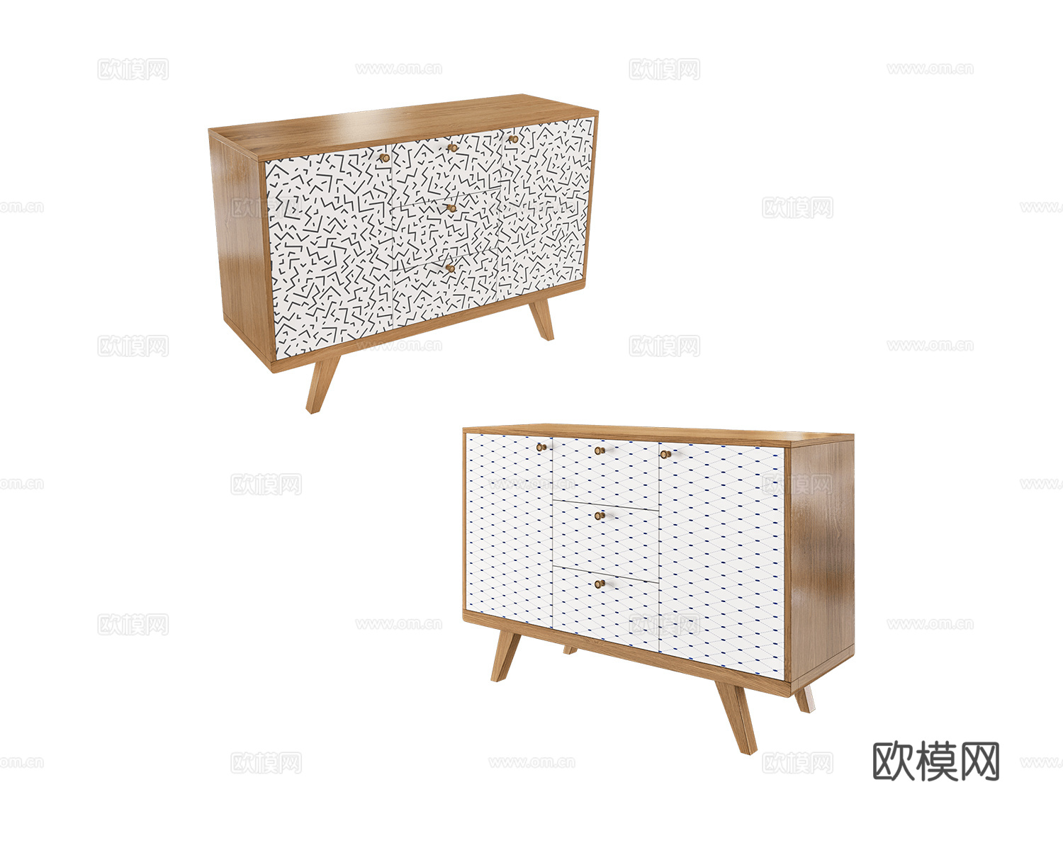 The IDEA 斗柜3d模型下载