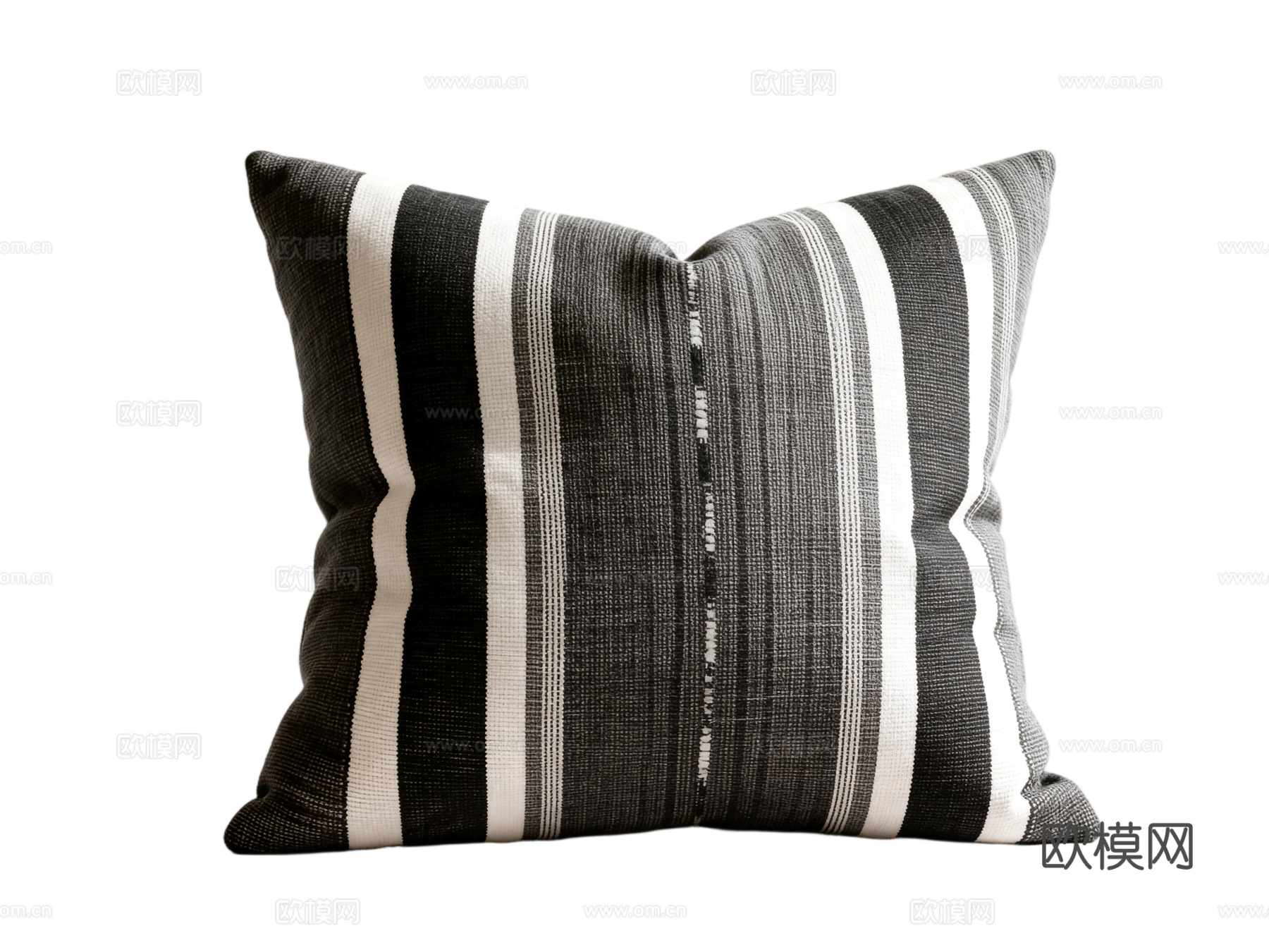 诧寂风抱枕 禅意抱黑白灰抱枕 黑白条纹抱枕 黑白几何图案抱枕