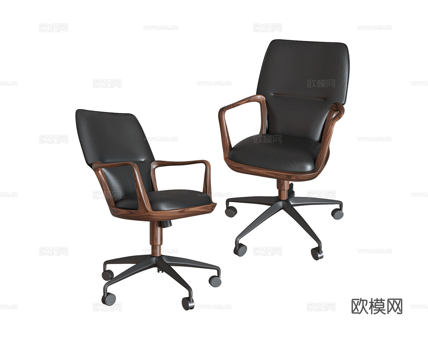 Ceccotti Collezioni 意式办公椅3d模型下载