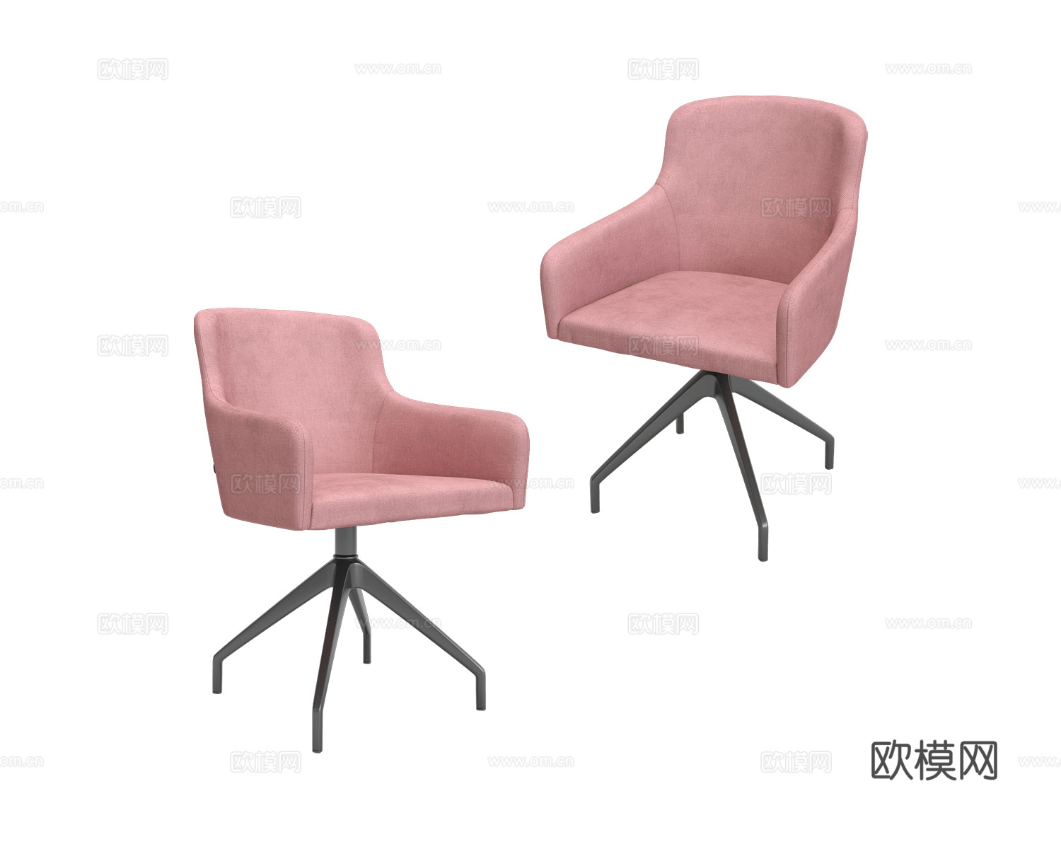 Artu 意式办公椅 椅子3d模型下载