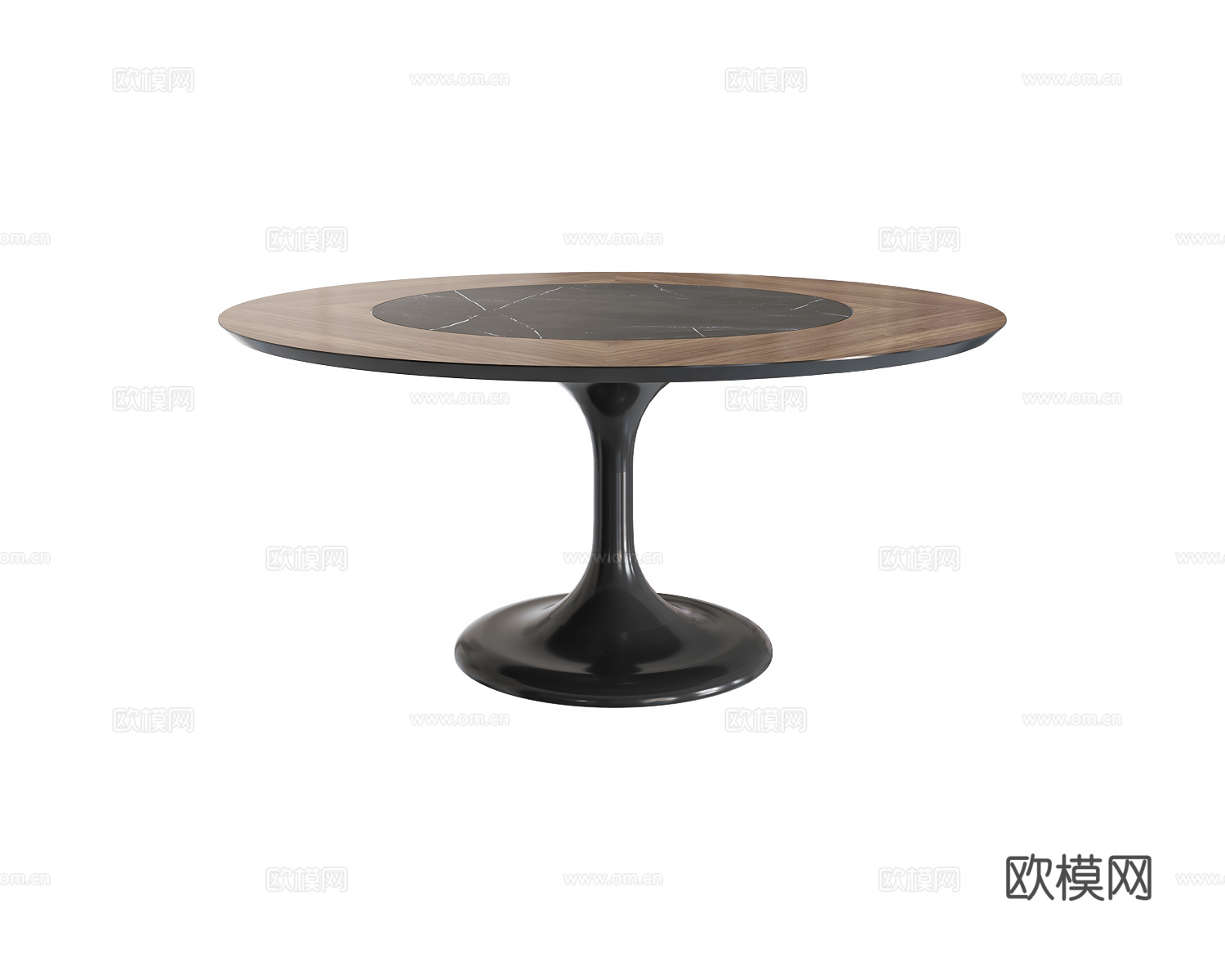 Actual design 意式餐桌椅3d模型下载（渲染图2）