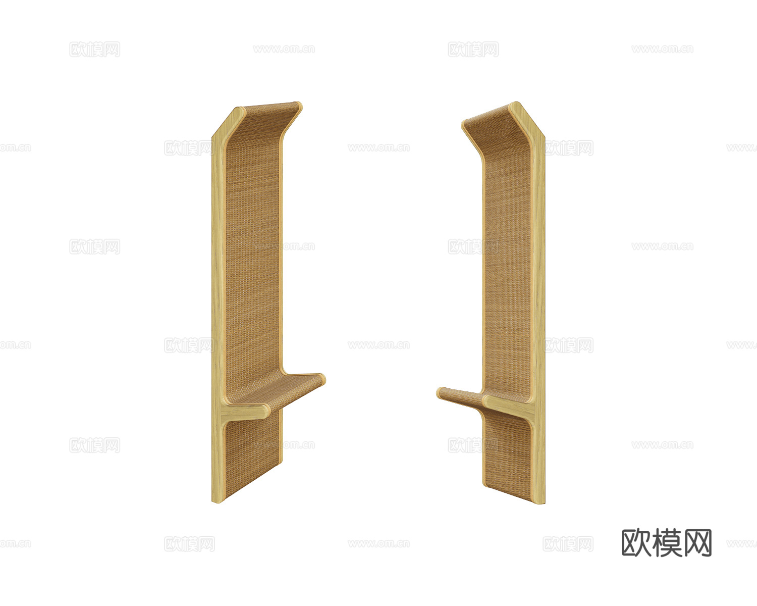 Nature 隔断屏风3d模型下载
