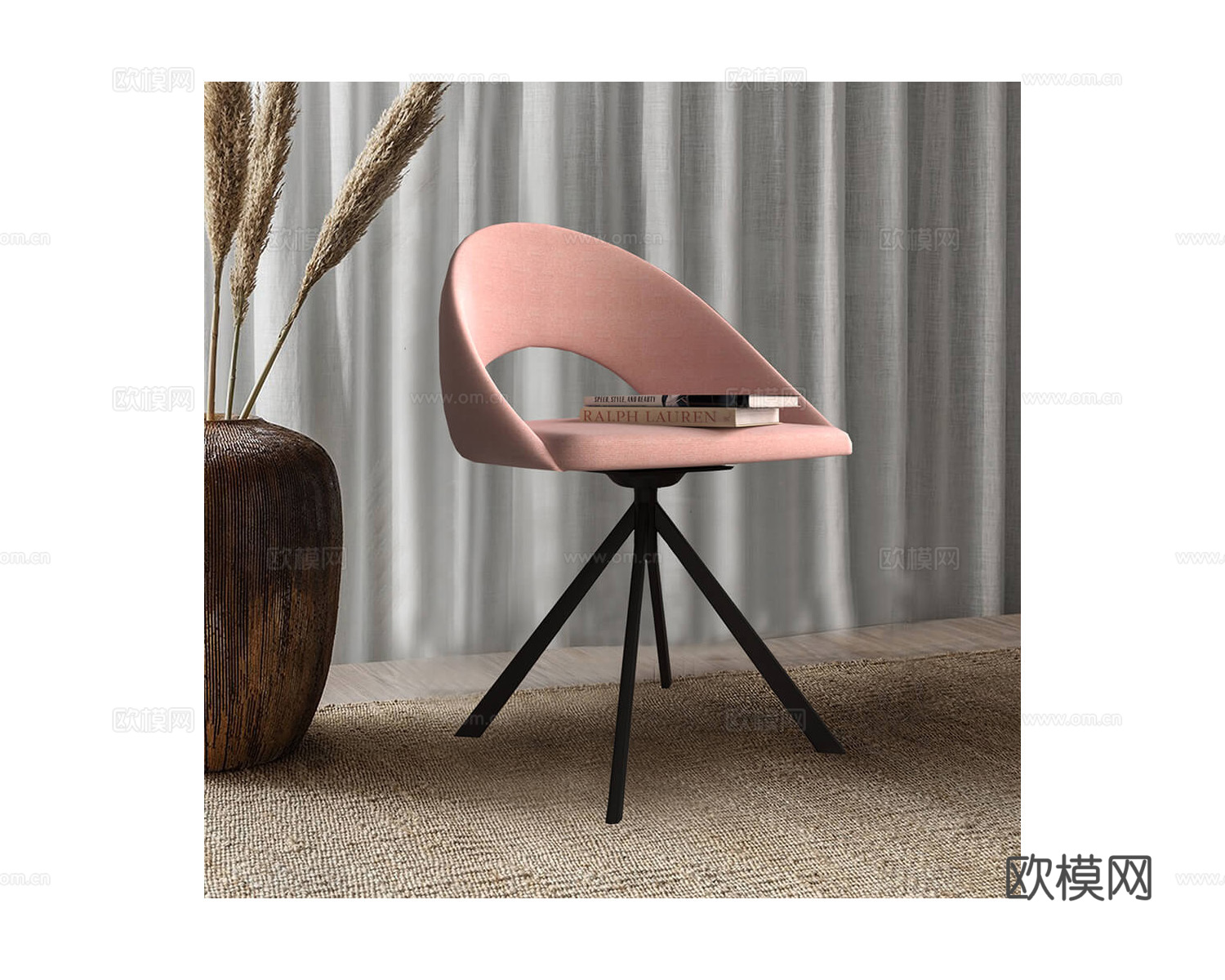 ZZOK 餐椅 椅子3d模型下载（渲染图2）