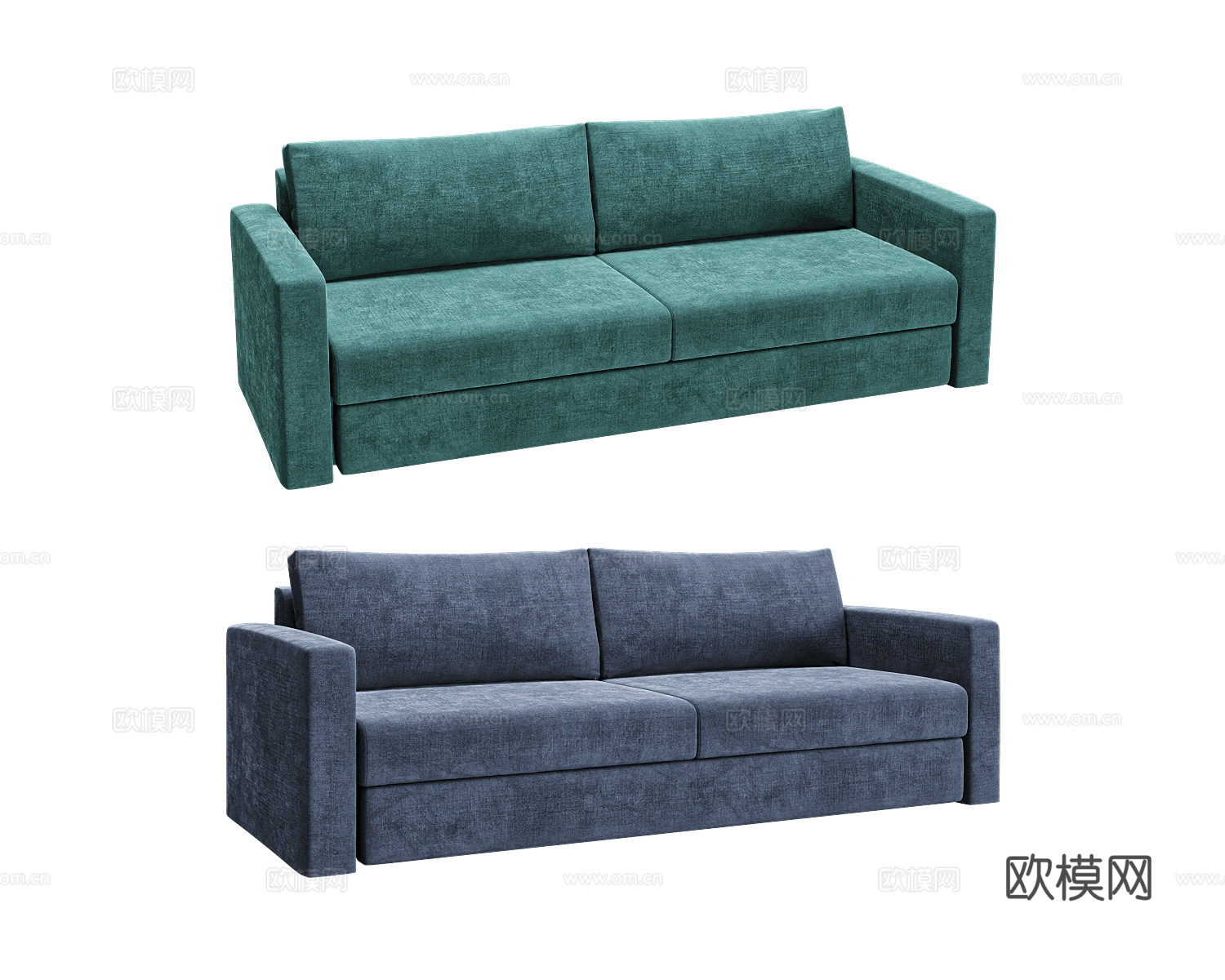 KULT 双人沙发3d模型下载