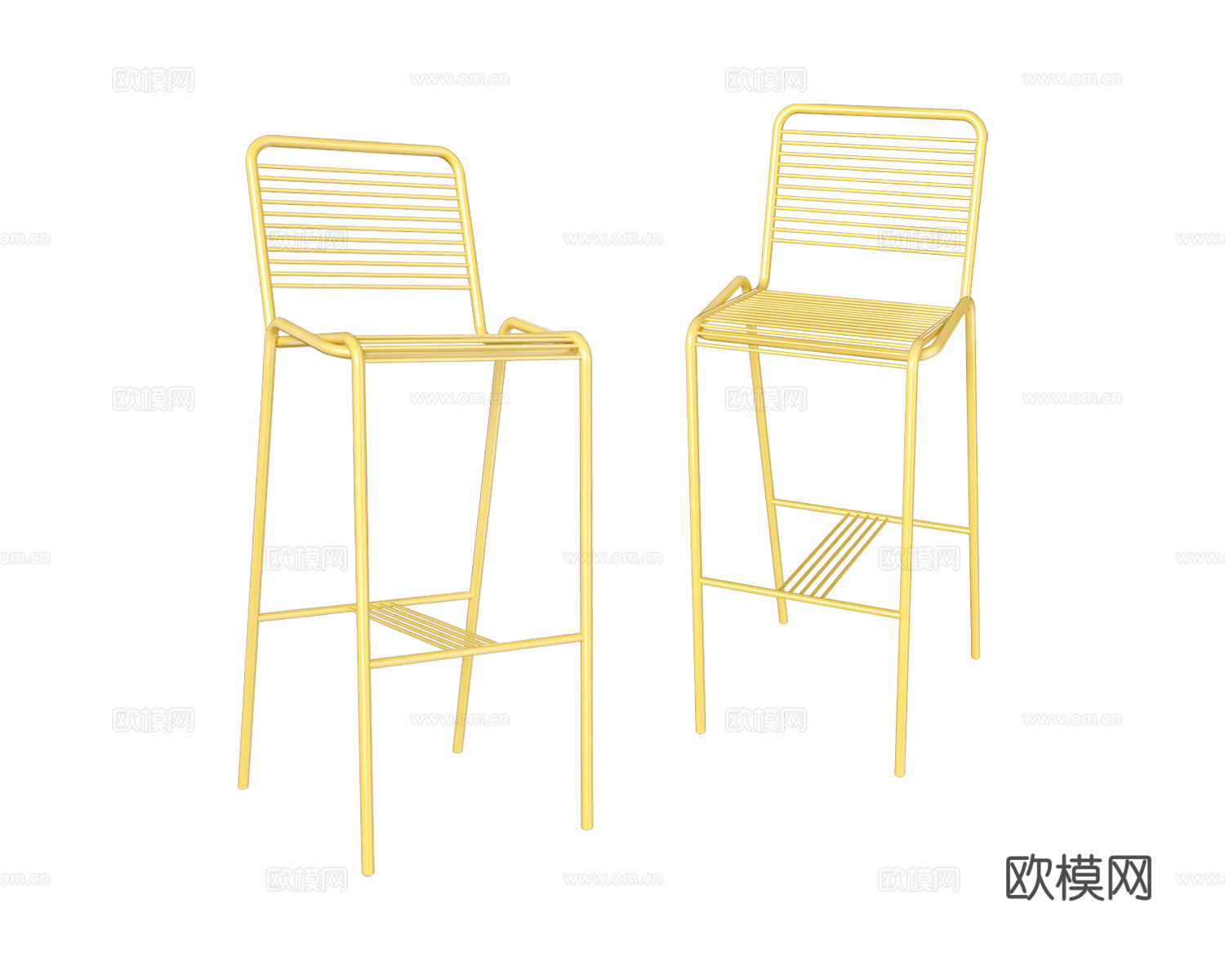 Artu 意式吧凳 吧椅 椅子3d模型下载