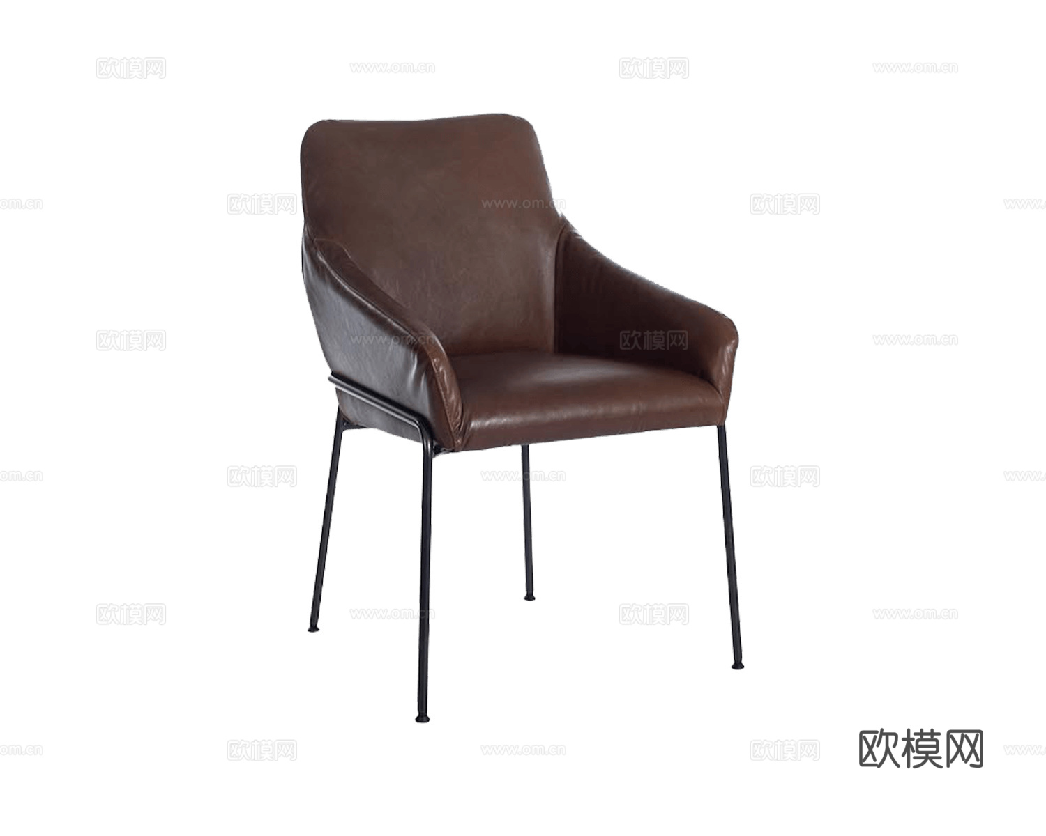 Jess 美式餐椅3d模型下载