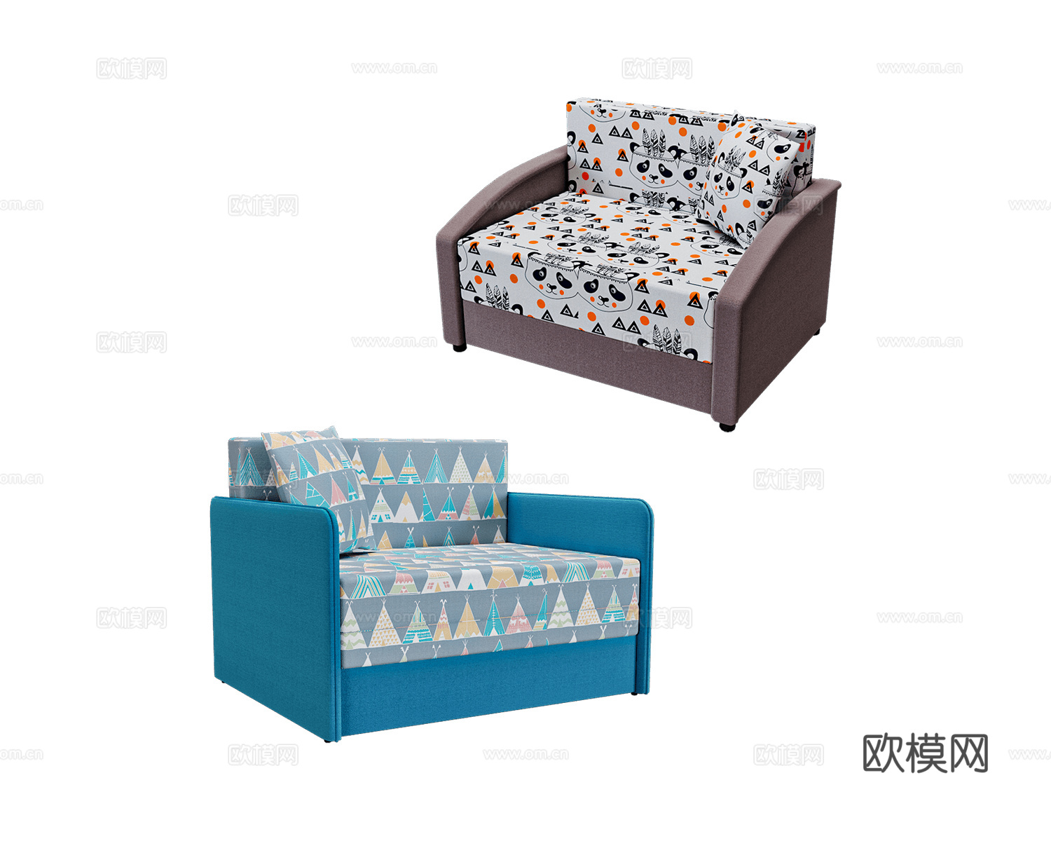 Mirlachev 单人沙发3d模型下载