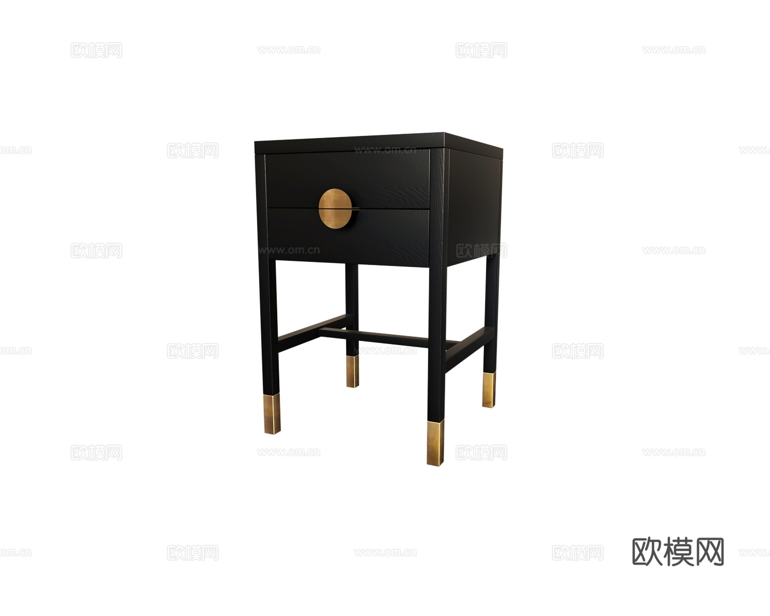 Any Home 意式床头柜3d模型下载