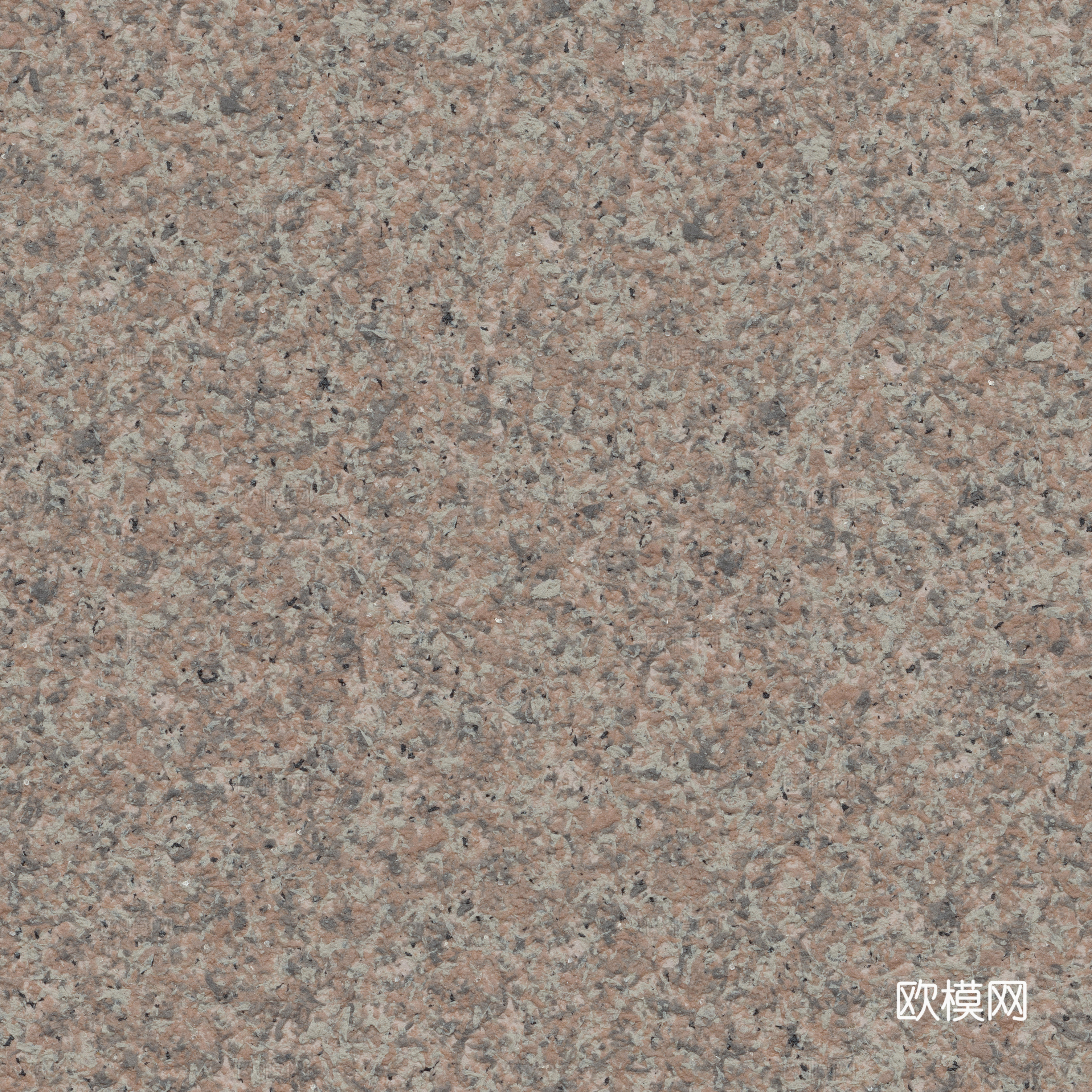 无缝红麻花岗岩