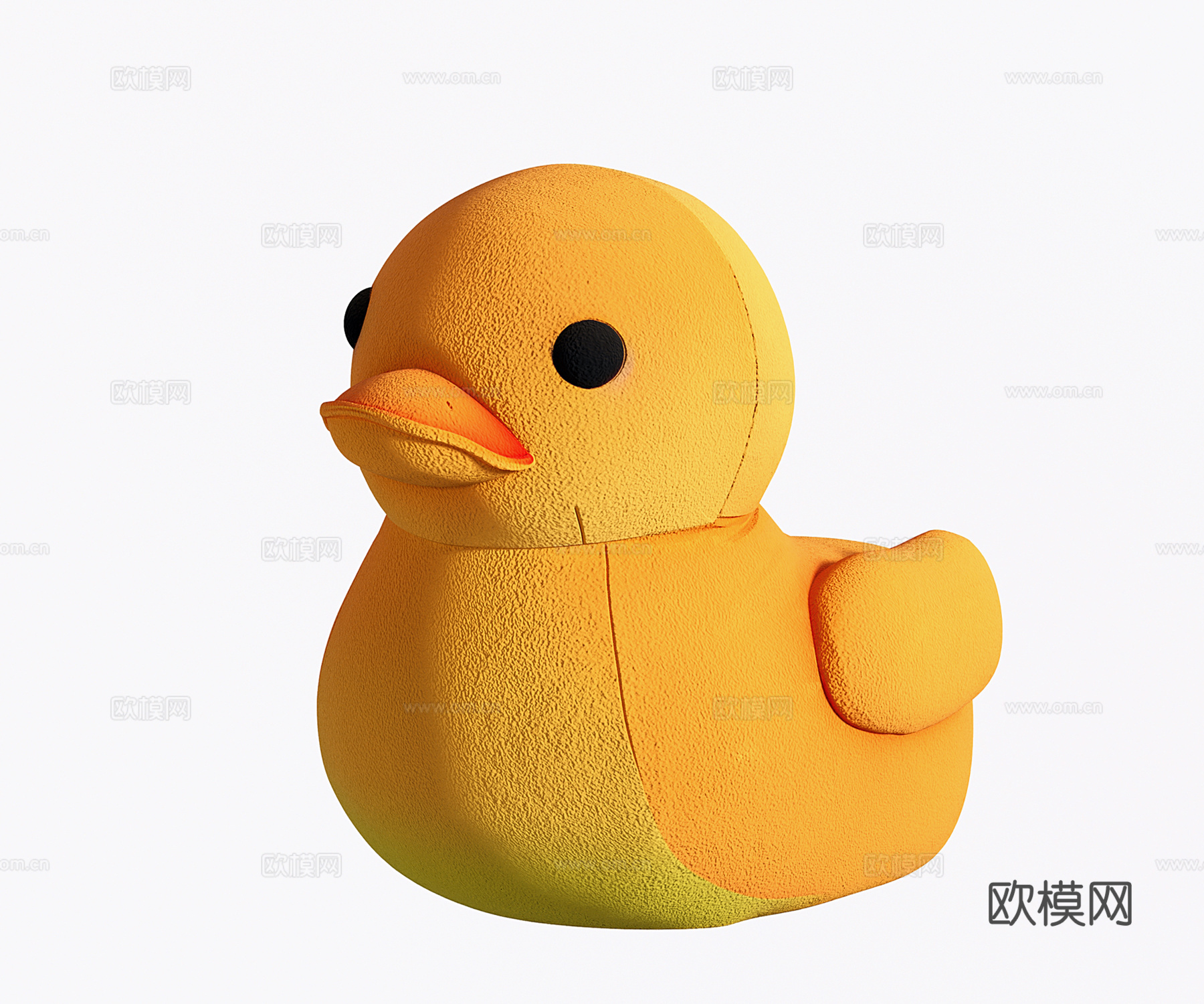 现代大黄鸭公仔 毛绒玩具 玩偶 布娃娃su模型