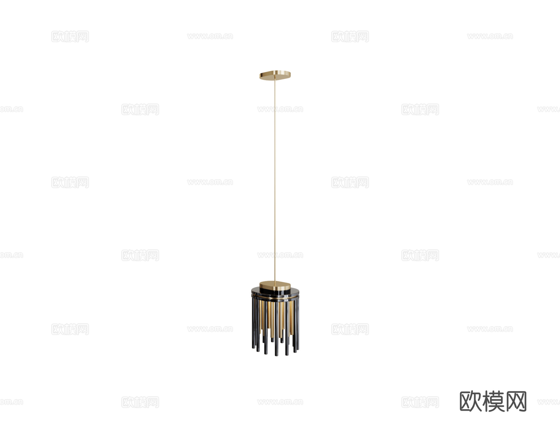 Any Home 小吊灯3d模型下载（渲染图2）
