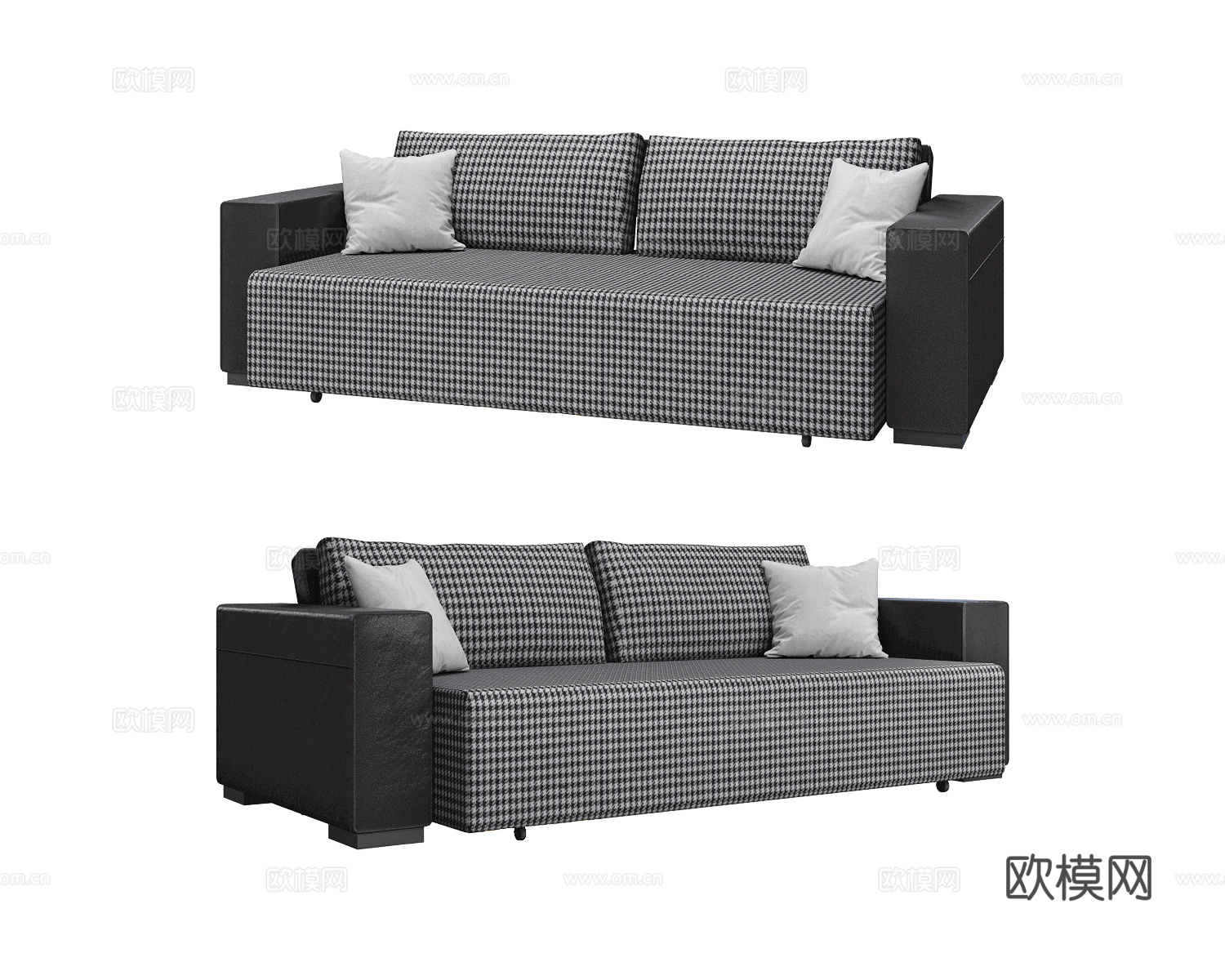 Furman 双人沙发3d模型下载