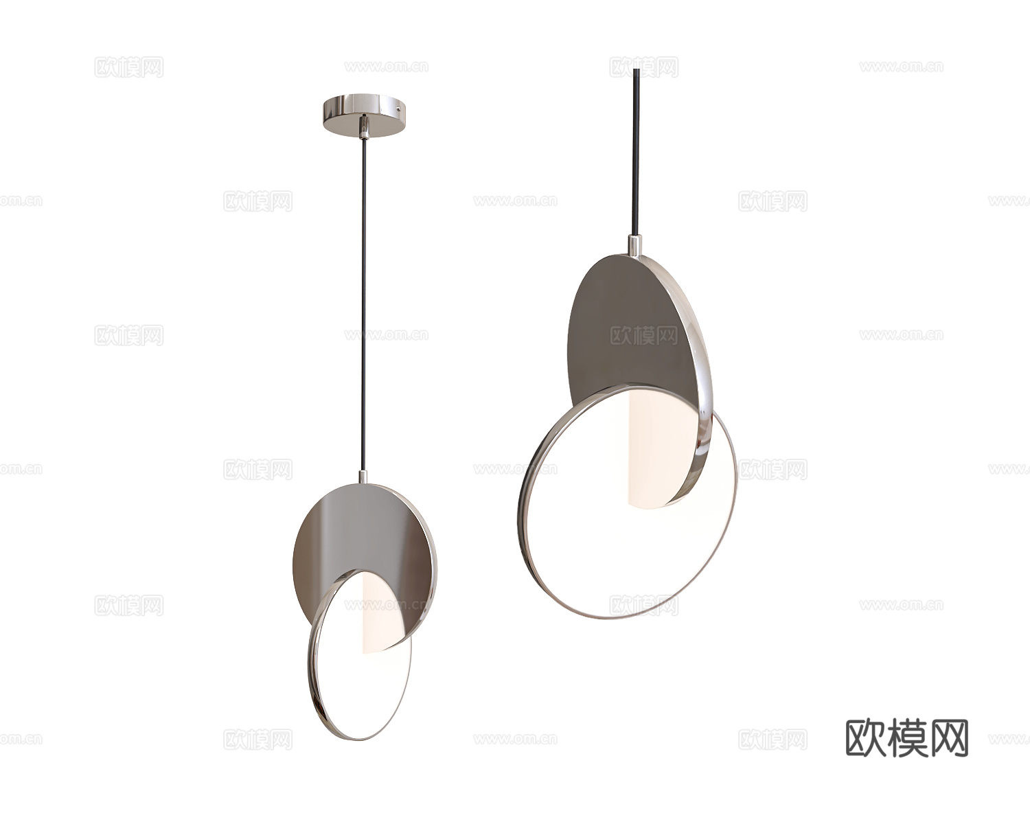 ZZOK 小吊灯3d模型下载