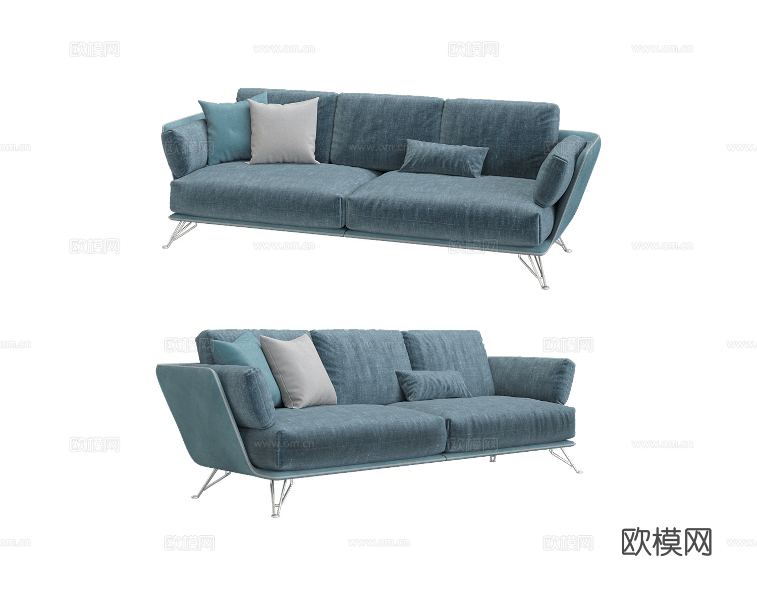 Arketipo 双人沙发3d模型下载