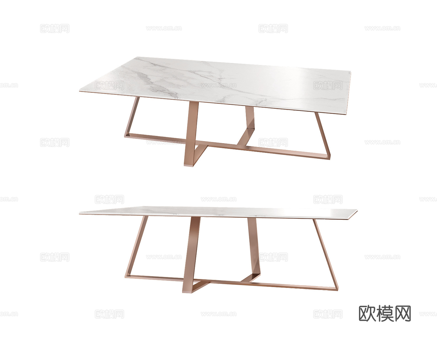 ZZOK 餐桌3d模型下载