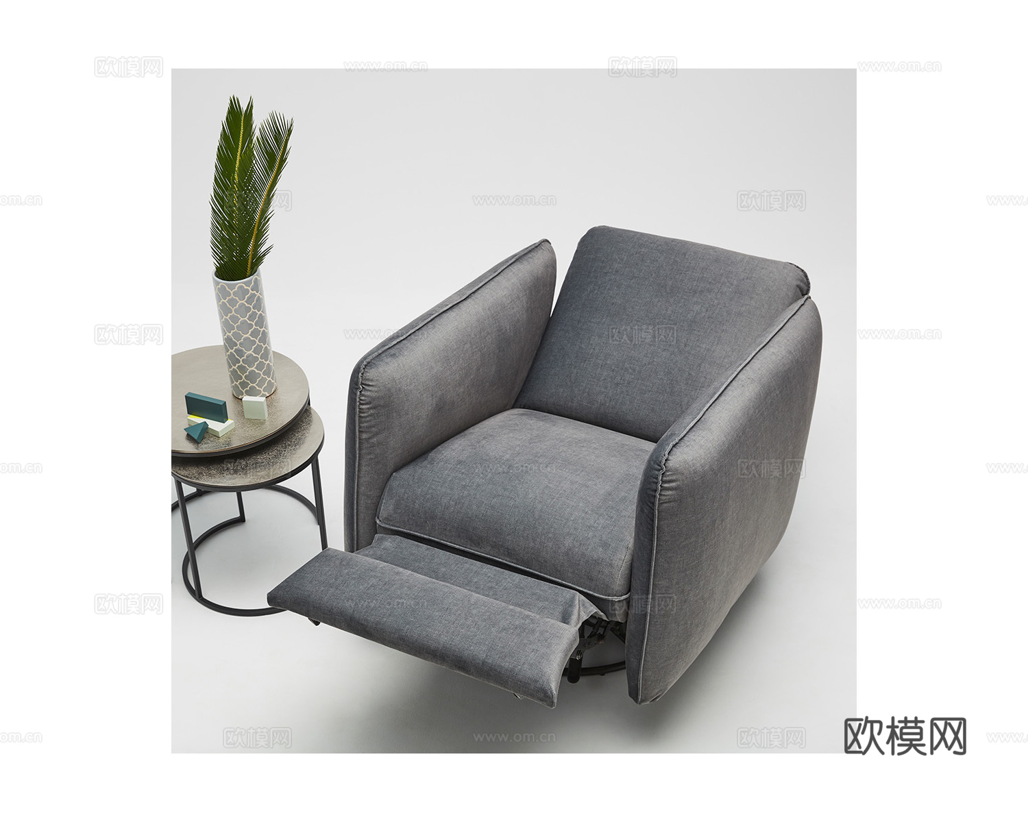 Bizzarto 单人沙发3d模型下载（渲染图2）