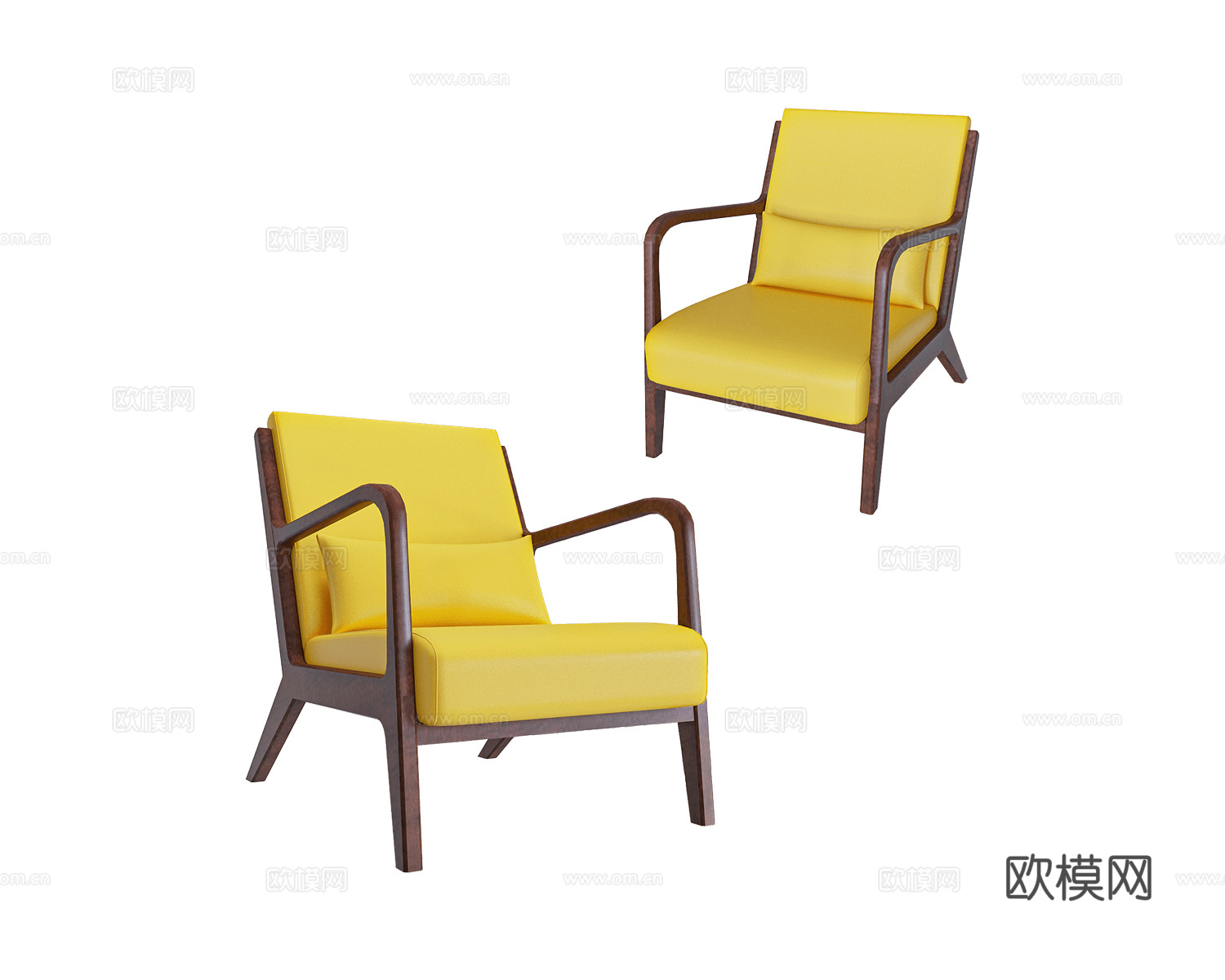 ZZOK 休闲椅3d模型下载