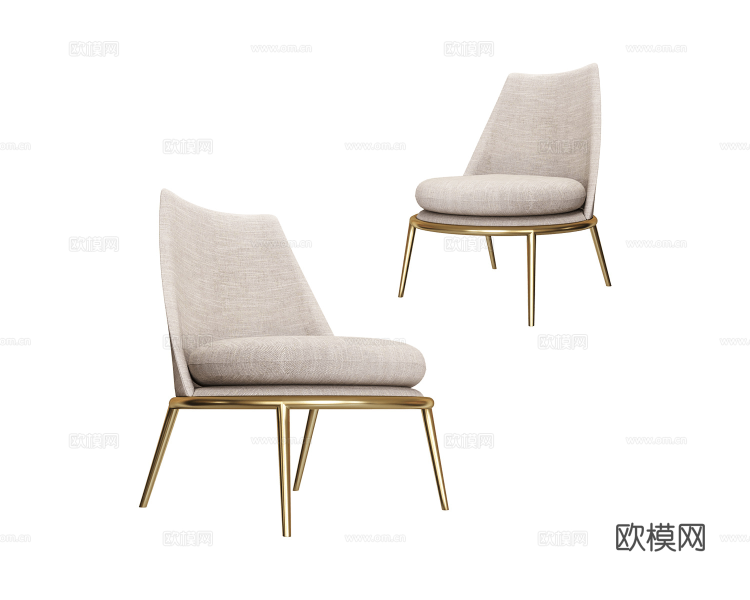 Cantori 意式餐椅3d模型下载