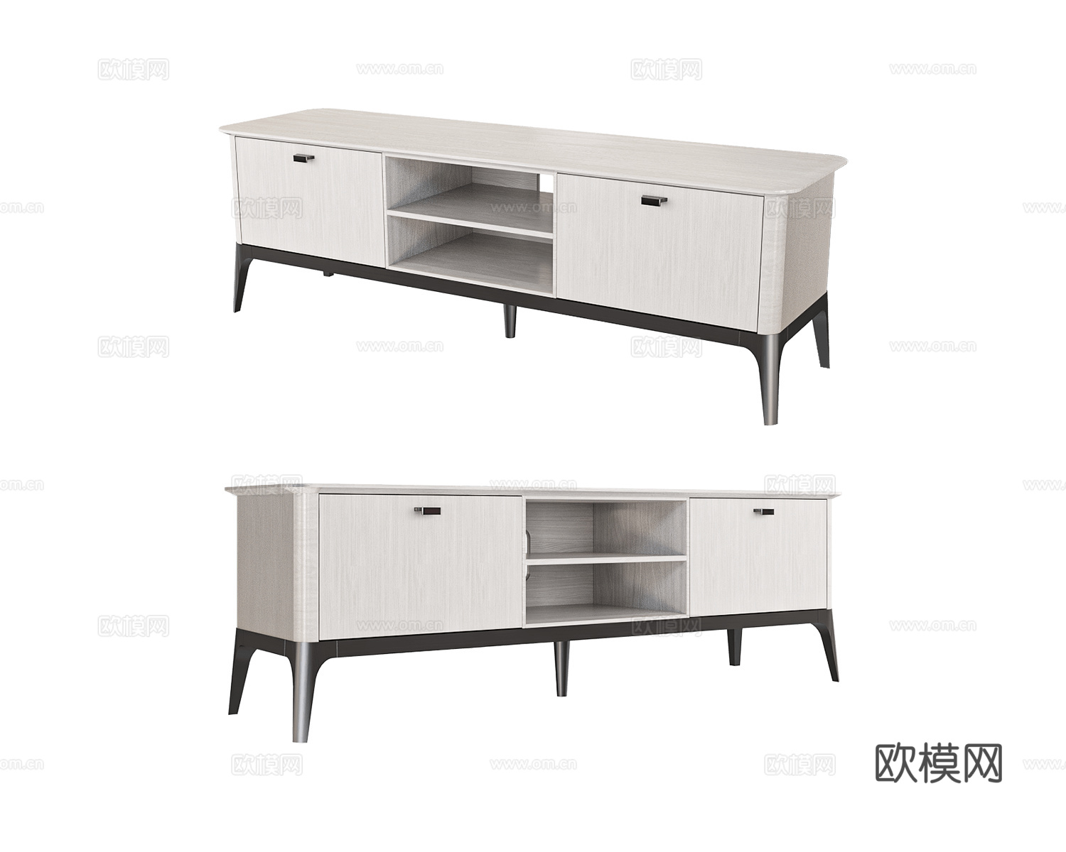 Furman 电视柜3d模型下载