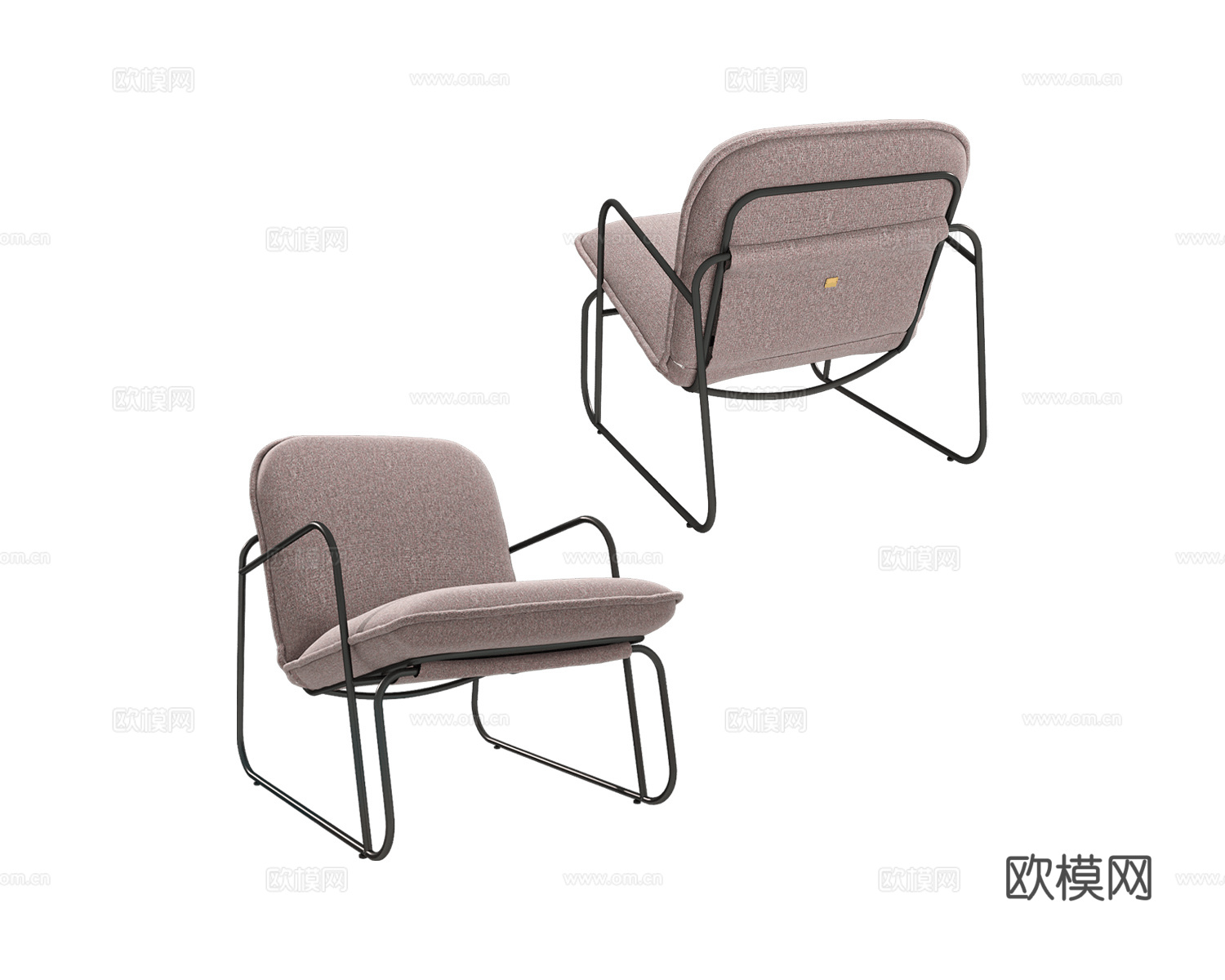 Artu 意式休闲椅3d模型下载