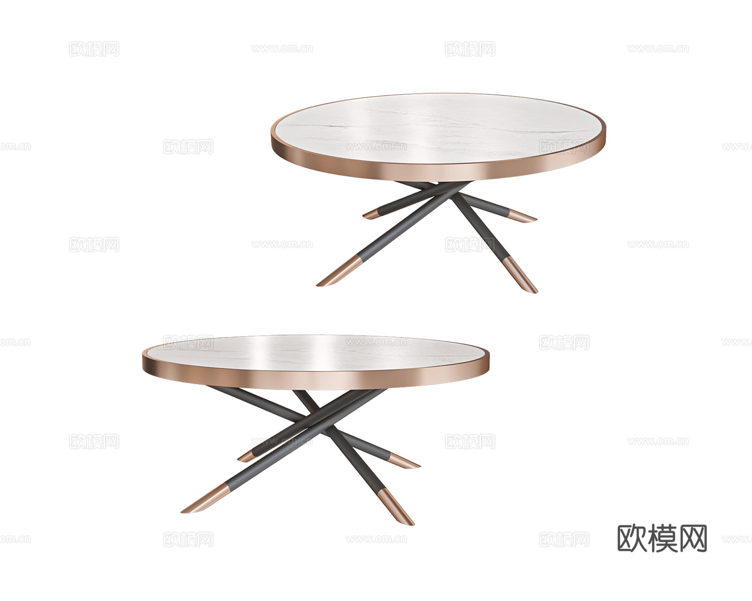 ZZOK 茶几3d模型下载