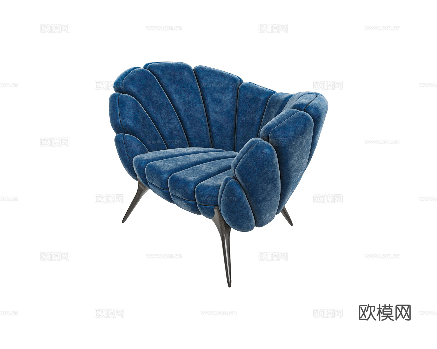ALMA de LUCE 意式休闲椅3d模型下载（渲染图2）