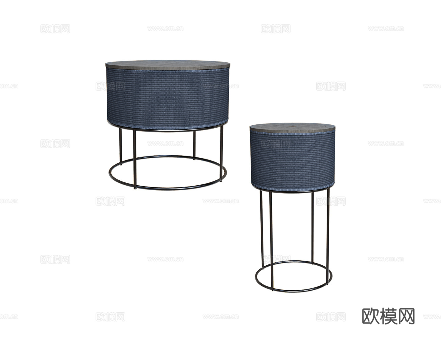 Nature 圆几 角几3d模型下载