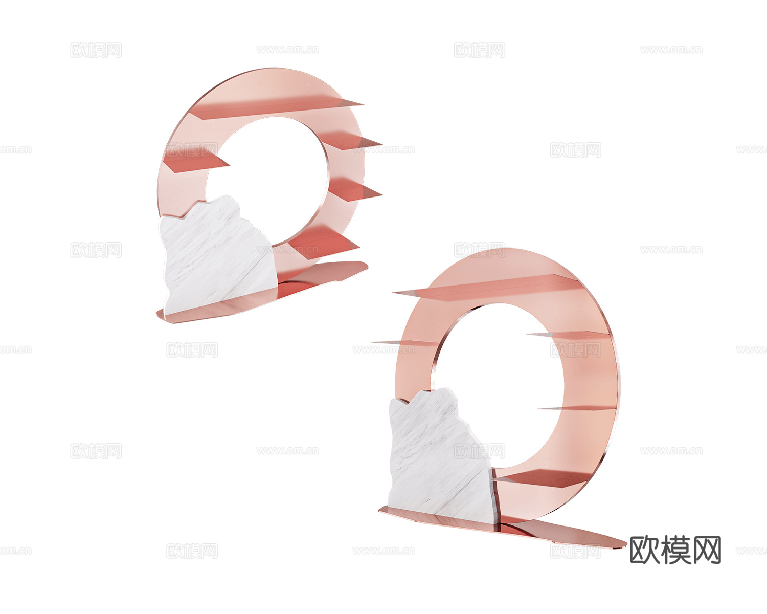 MAVIMATT 鞋架展柜 展架3d模型下载（渲染图1）