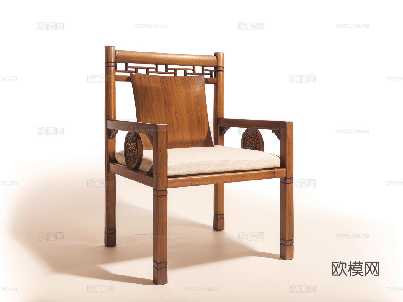 休闲椅su模型