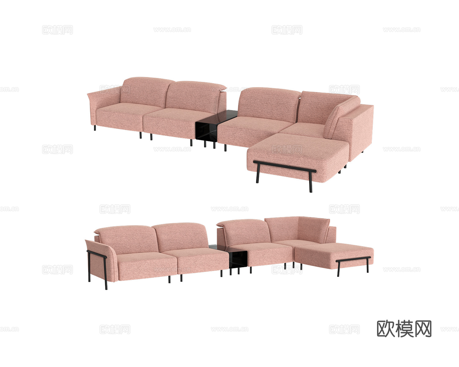 Bizzarto 转角沙发3d模型下载