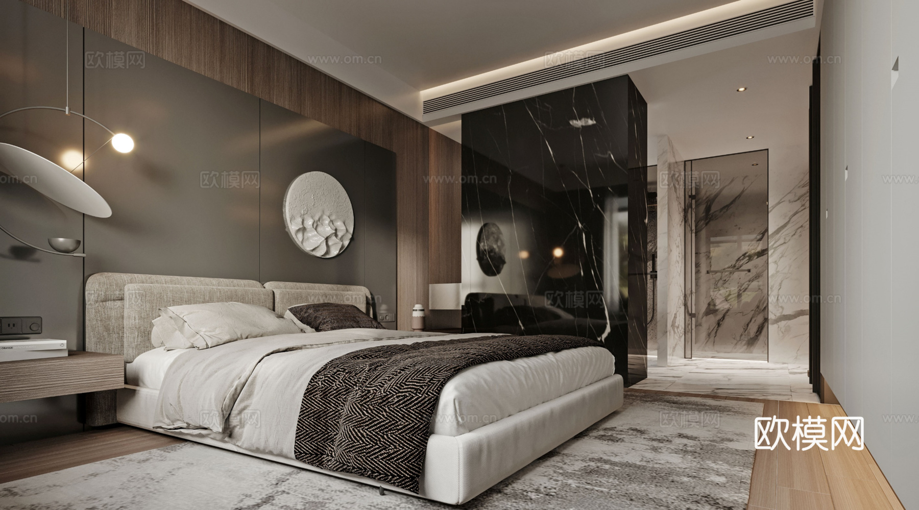 轻奢别墅 样板间 最新全套施工图 效果图合集cad施工图