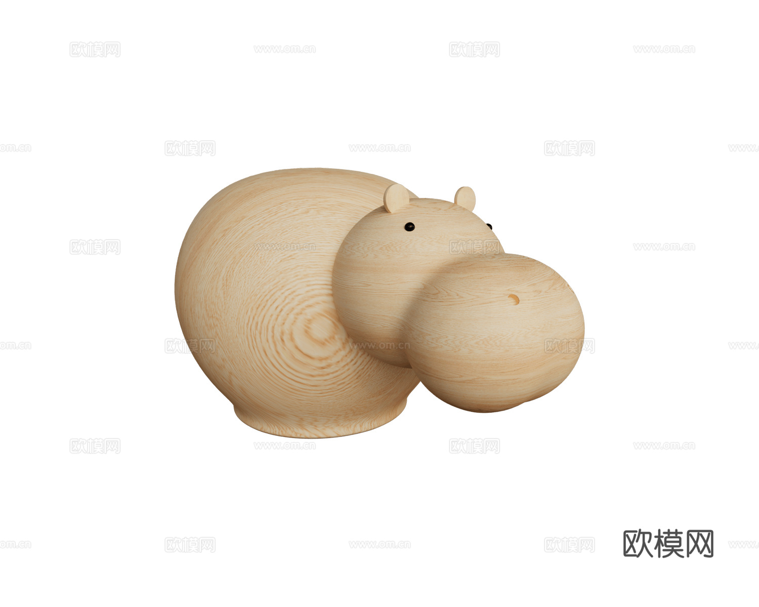 Woud 摆件 玩偶3d模型下载