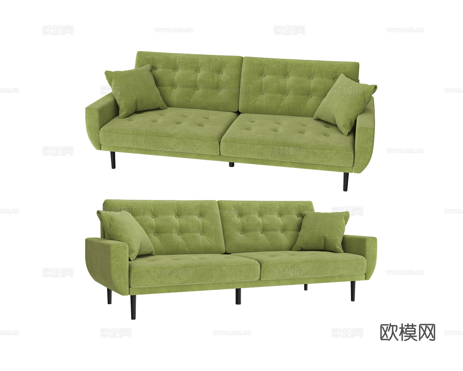 Bizzarto 双人沙发3d模型下载